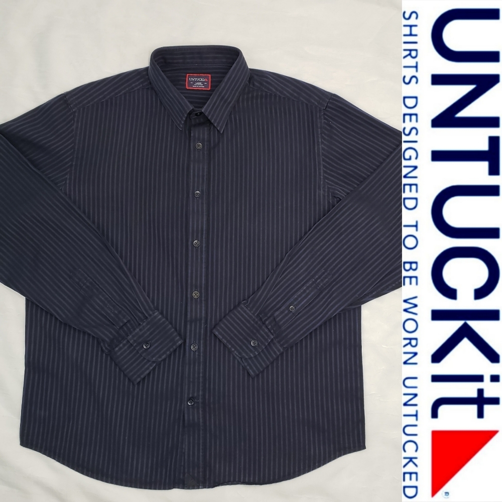 Untuckit casual button up shirt